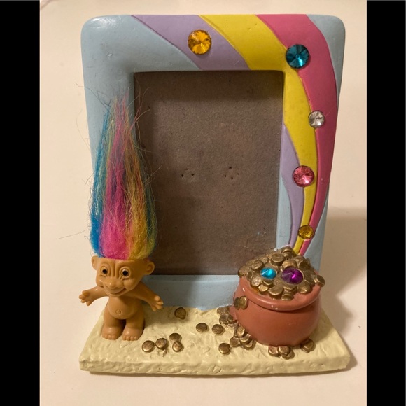 Russ Other - VTG Russ Trolls Rainbow Treasure picture frame